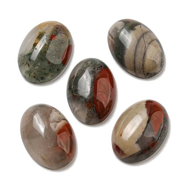 Natural African Bloodstone Cabochons