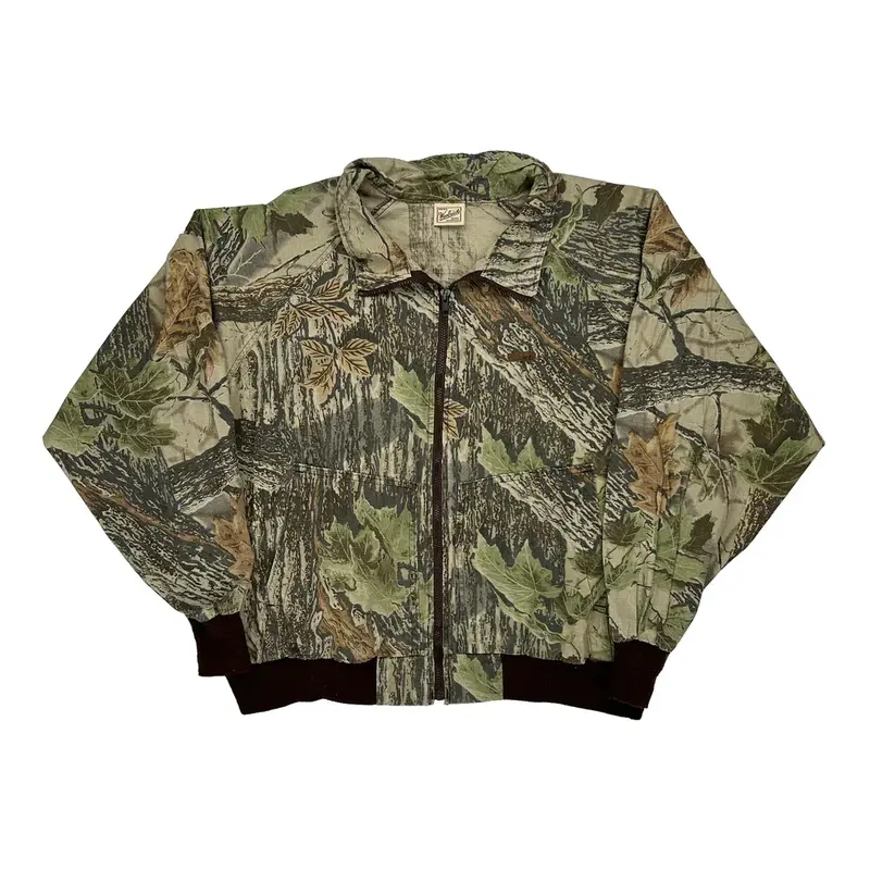 Woolrich Jacket - Large Camo Cotton