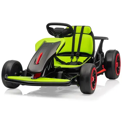 Garvee Ride - G Series: 6+,24V Drift Kart with 2X150W Strong Motor, 7AH Big Battery, Electric Pedals, Electric Go Kart Outdoo...