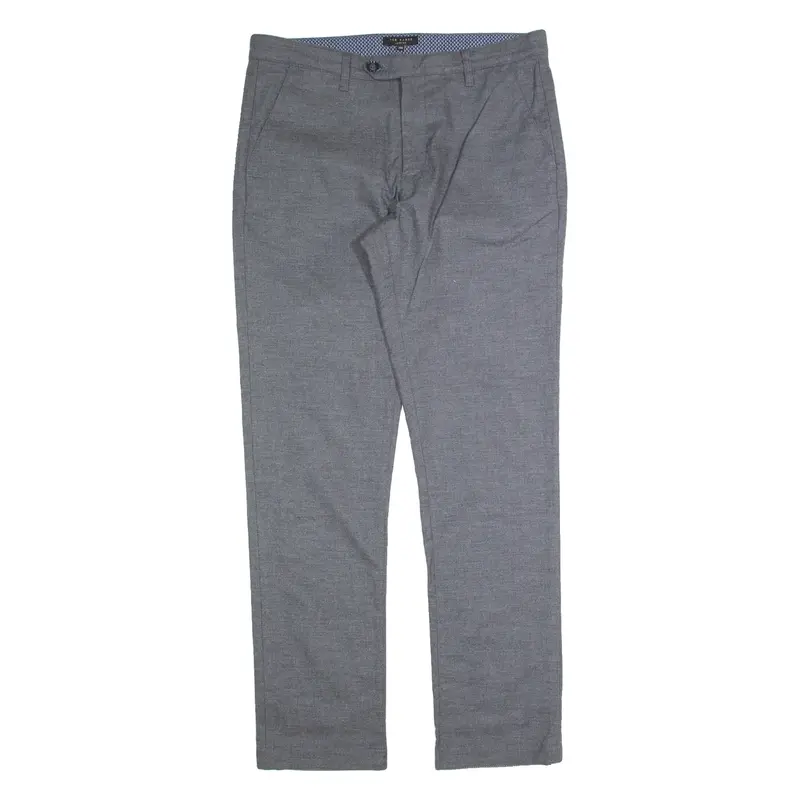TED BAKER Mens Trousers Grey Slim Tapered W32 L32