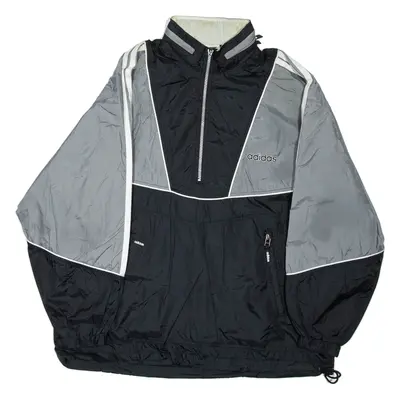 ADIDAS Mens Jacket Black Colourblock M