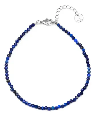 Agato Mineral Bracelet with Lapis Lazuli POL-B02/21L
