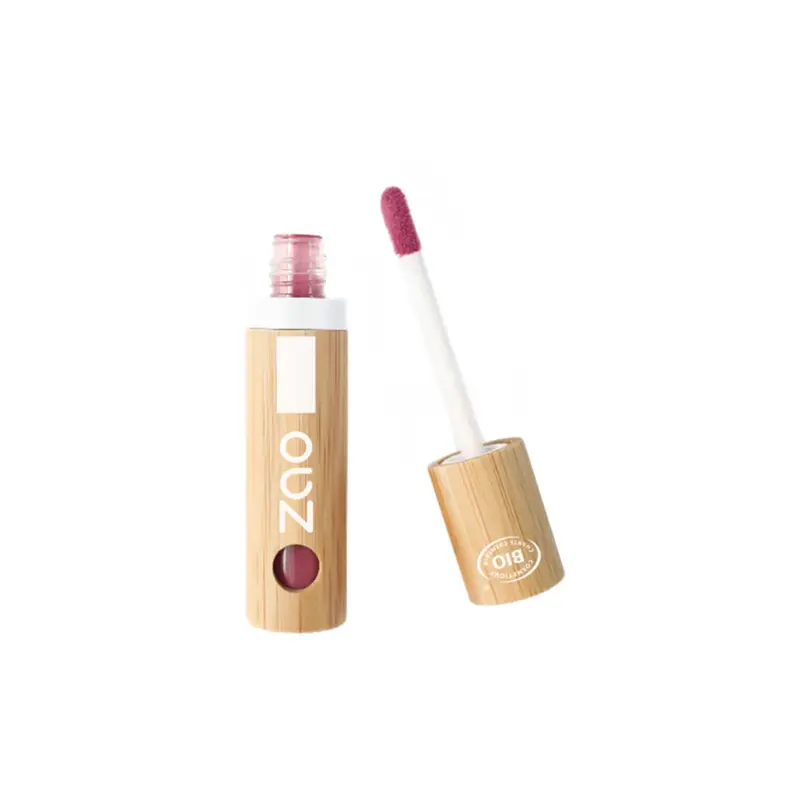 Zao Make Up Color & Repulp Lip Oil, 040 Raspberry
