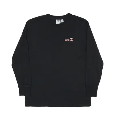 ADIDAS Sweatshirt Black Womens UK 6