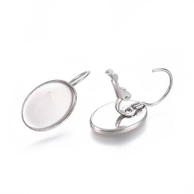 Tarnish Resistant 304 Stainless Steel Leverback Earring Findings