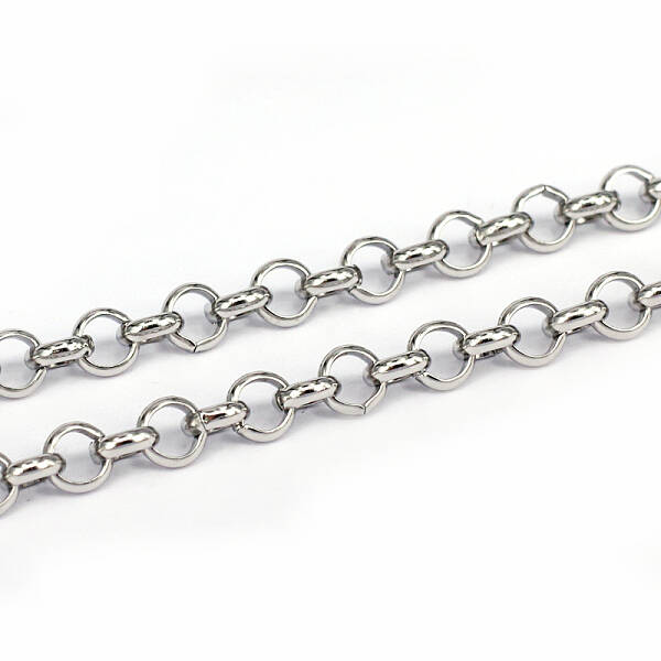 Tarnish Resistant 304 Stainless Steel Rolo Chains