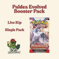 LIVE RIP-Paldea Evolved Booster Pack
