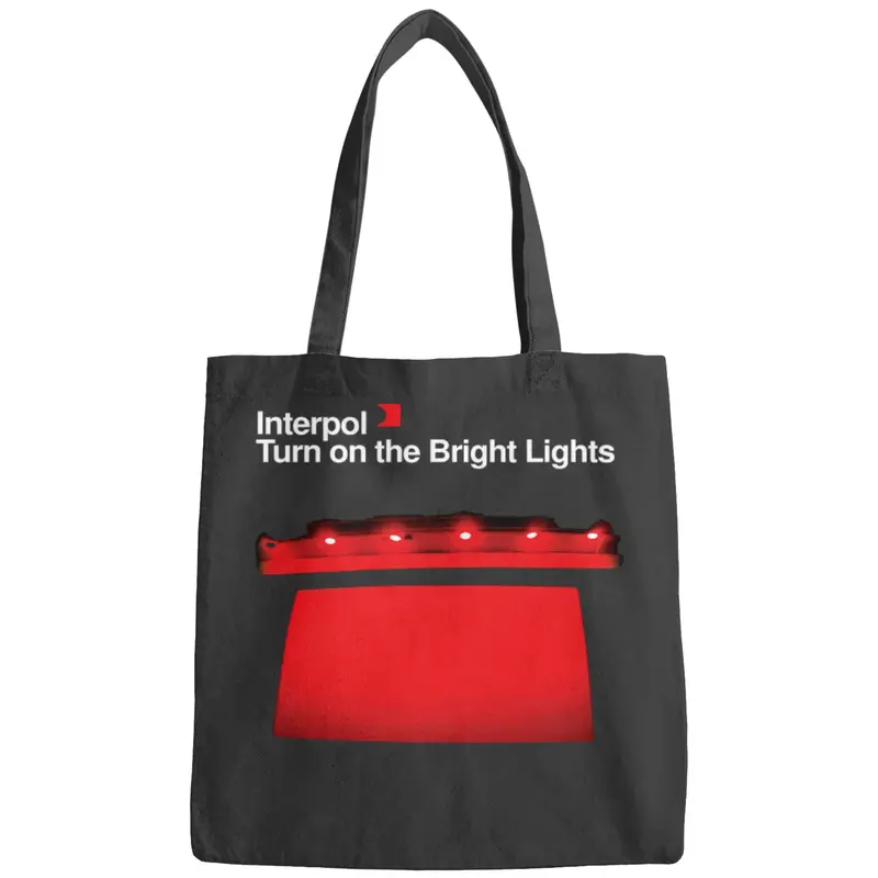 Interpol Turn On The Bright Lights Black Bags Bags