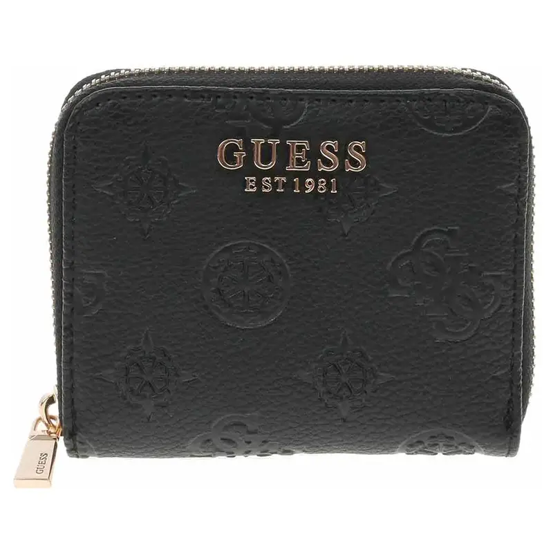 Guess, Fabric Wallet, SLG Card, SWPG8403370BLA, Black, Women