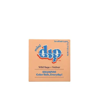 Mini Dip Color Safe Shampoo Bar for Every Day - Wild Sage & Vetiver | Size: 0.75 oz
