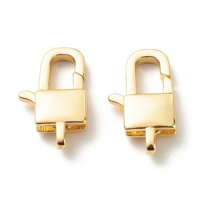 Eco-Friendly Brass Lobster Claw Clasps