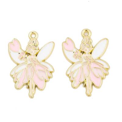 Rack Plating Alloy Enamel Pendants