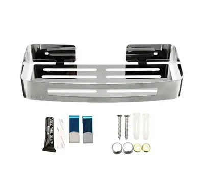 Bathroom Accessories Corner Shelf Toilet Shelf | Color: 2style