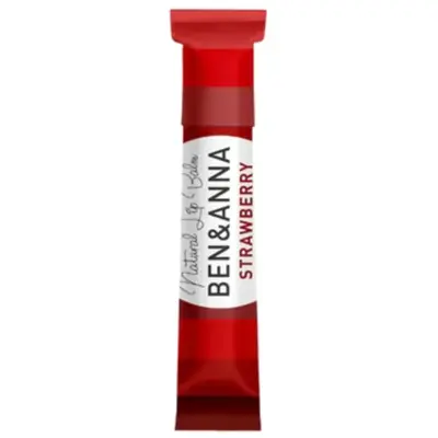 Ben & anna Strawberry Lip Balm (6g)