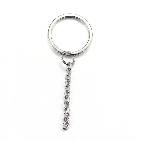 Tarnish Resistant 304 Stainless Steel Split Key Rings
