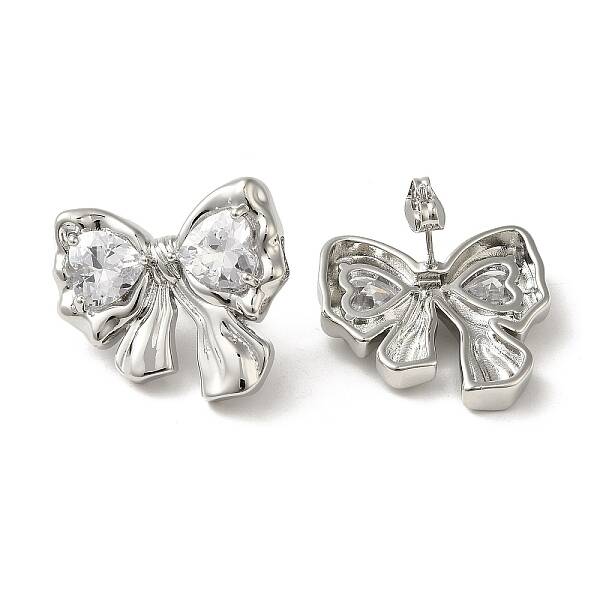 Brass Stud Earrings