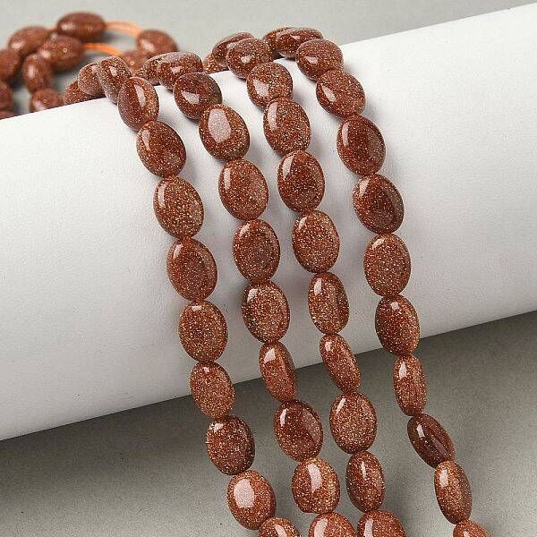 Synthetic Goldstone Beads Strands