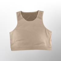 Mesh Back Comfort Band Binder Beige