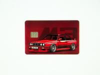 JDM/F1/Car Enthusiast Debit/Credit Card Skins - Velane - 2 Stickers - 1 Sticker for Big Chip and 1 for Small Chip Cards
