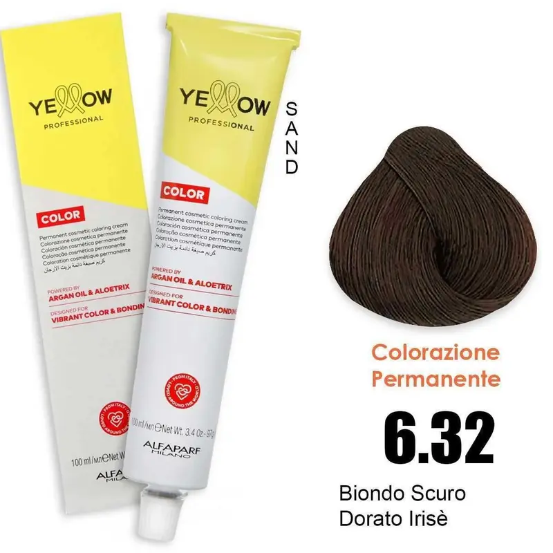 Alfaparf Yellow Color Permanent 6.32 100Ml
