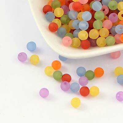 Transparent Acrylic Beads