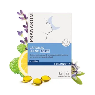 Pranarom Aromanoctis Sonno e Rilassamento 30 capsule