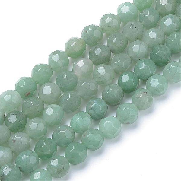 Natural Green Aventurine Bead Strands
