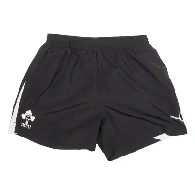PUMA Mesh Lined Mens Swimming Shorts Black L W30
