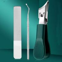 Stainless Steel Large Opening Nail Clipper, Anti-splash Nail Clipper, Thick Toenail Clipper, Manicure & Pedicure Tool for Hom...