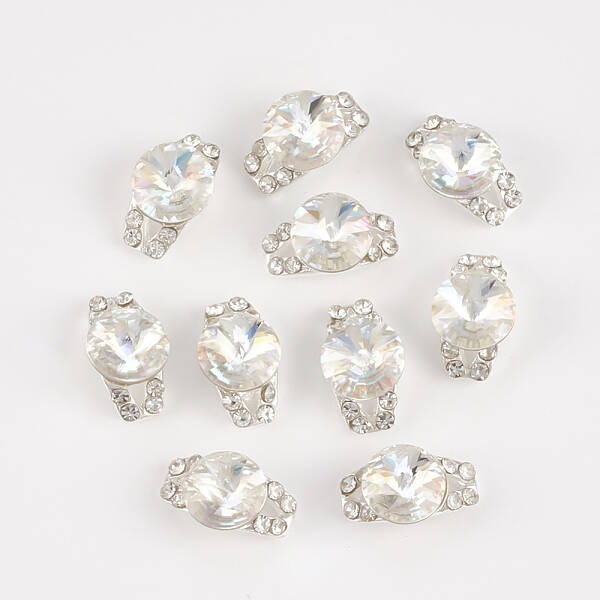 Alloy Rhinestone Cabochons