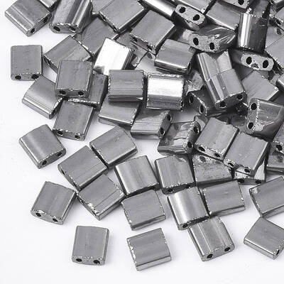 Electroplate Opaque Glass Seed Beads