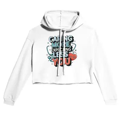 For the Nurse Who Cares Selflessly - Cropped Hoodie
