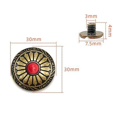Alloy Decorative Buttons