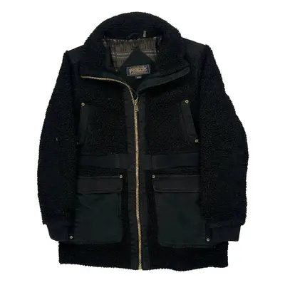 Pendleton Fleece Jacket - Medium Black Polyester