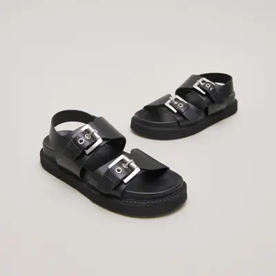 585- Lago Cuir Glace Marron-Fonce | Color: MARRON FONCE | Size: 36