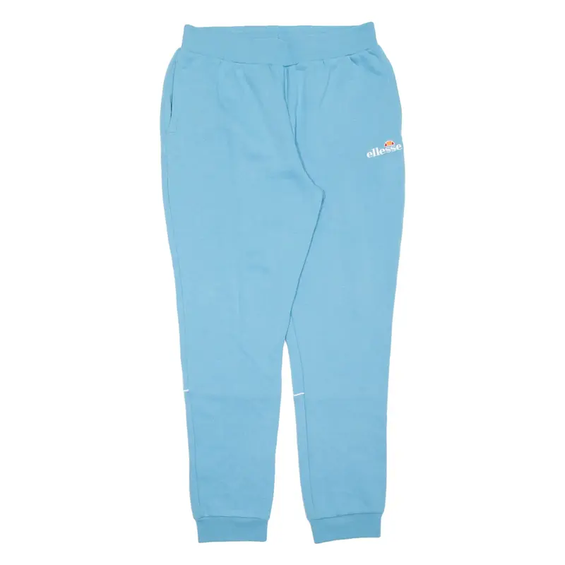 ELLESSE Womens Joggers Blue Tapered XL W34 L31