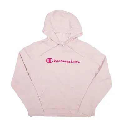 CHAMPION Hoodie Pink Pullover Womens L