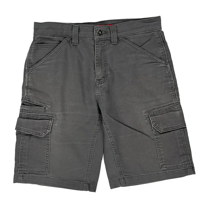 Dickies Cargo Shorts - 32? Waist Grey Cotton Blend