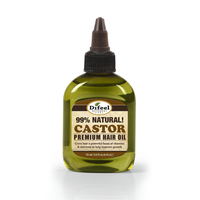 Difeel Premium Natural Hair Oil - Castor Hair Oil 2.5 oz.