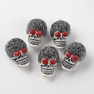 Skull Resin Pendants