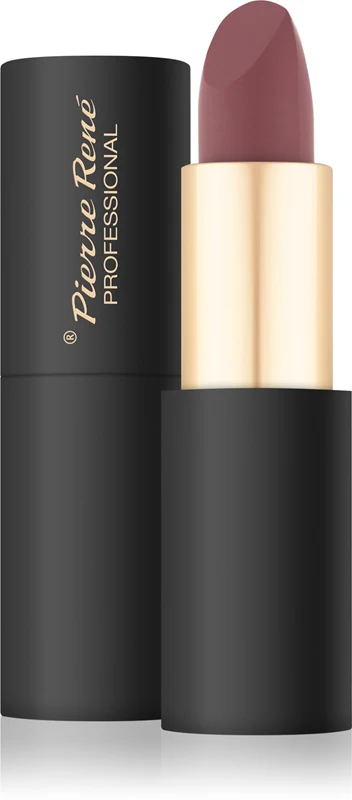 Pierre René Satin Pure long-lasting matte lipstick color no.04 Rosie 4.8 g