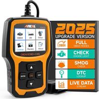 ANCEL AD410 OBD2 Scanner - Car Code Reader - Car Check Engine Light Scanning Tool - Helps Find and Clear Engine Trouble Codes