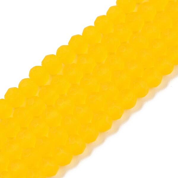 Transparent Glass Beads Strands