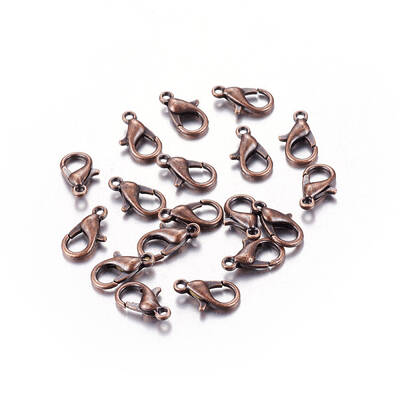 Zinc Alloy Lobster Claw Clasps