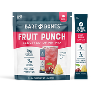 Bare Bones Elevated Drink Mix | Hydration + Collagen + Fiber + Electrolytes