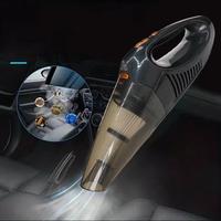 Car Vacuum Cleaner, Super Strong Suction, Cordless Handheld with 2 Cartridges, Food & Dust Residue Remover, Small Particle Cl...