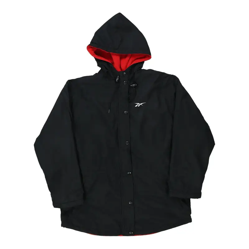 Reebok Jacket - Medium Black Polyester
