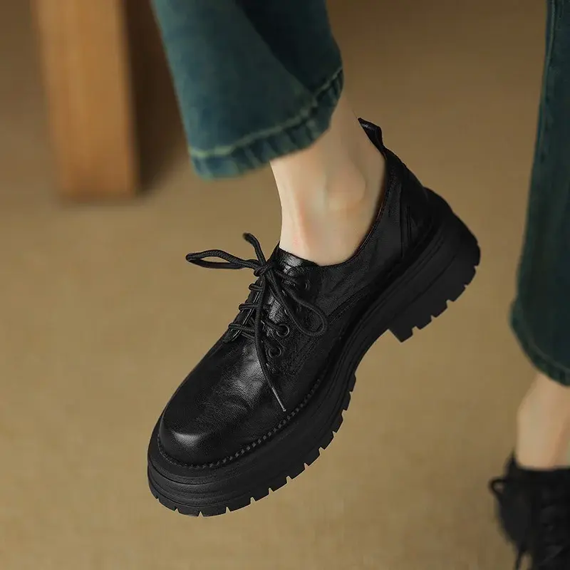 CHIKO Rory Round Toe Flatforms Oxfords Shoes