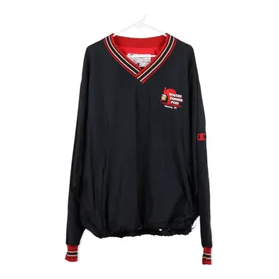 Champion Windbreaker - XL Navy Nylon