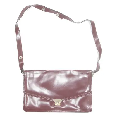 Womens Shoulder Bag Maroon Leather